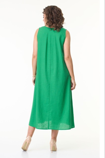 Платье 1633 зеленый Ollsy