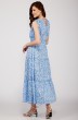 Платье 4040 голубой Olegran