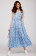 Платье 4040 голубой Olegran