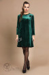 Платье 417 зеленый Olegran