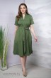 Платье 577 зеленый Olegran