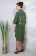 Платье 657 темно-зеленый Olegran
