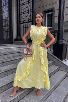 Платье 148 лимон Pavlova