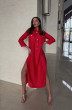 Платье 164 красный Pavlova