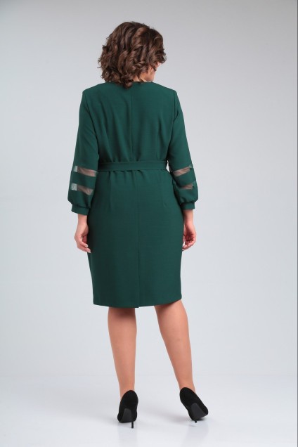 Платье 1-004 зеленый POCHERK