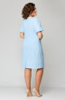 Платье  1-035 голубой POCHERK