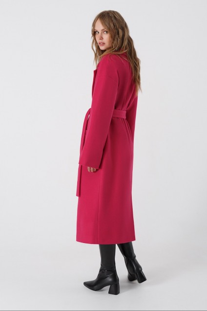 Пальто 3408 ярко-розовый Pirs