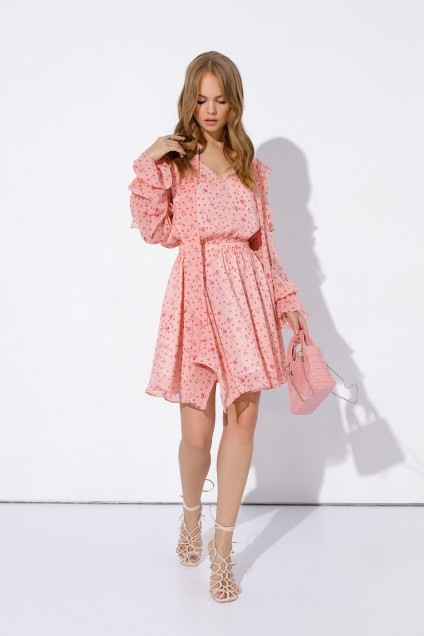 Платье 3874 розовый Pirs