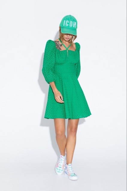Платье 4569 зеленый Pirs