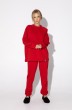Спортивный костюм 4991 красный Pirs
