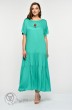 Платье 3438-1 зеленый Prestige