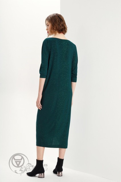Платье 3589 зеленый Prestige