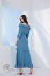 Платье 3685 дымчато-синий Prestige