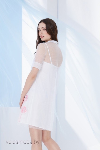Платье 3690 белый Prestige