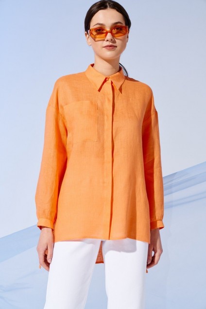 Блузка 4160 оранжевый Prestige