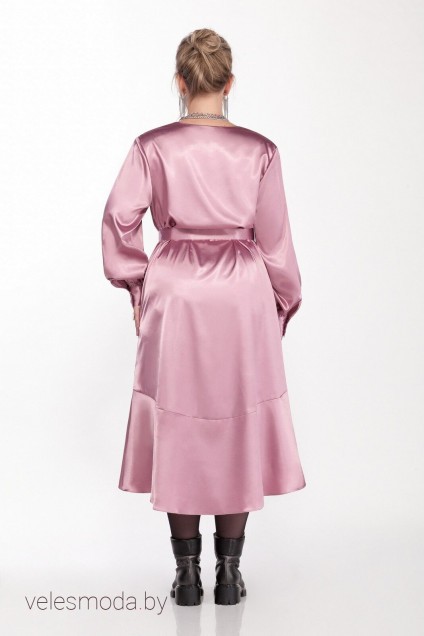 Платье 1228 холодный розовый Pretty