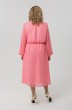 Платье 1974 розовый + горох Pretty