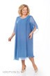 Платье 918 голубой Pretty