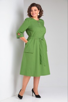 Платье 930 зеленый Rishelie