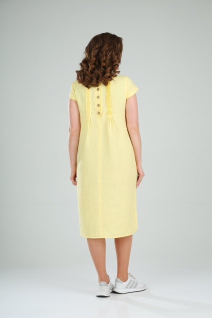 Платье 703 желтый Rishelie