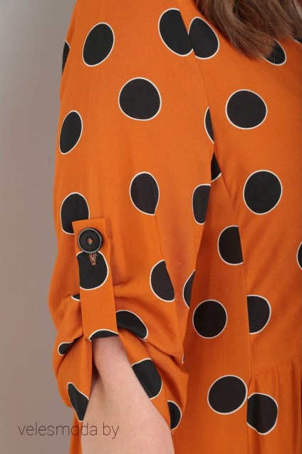 Платье 780 оранжевый Rishelie