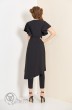 Комплект с платьем 7004-5002-1 черное платье Rivoli