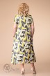 Платье 1-1332 желтая зебра Romanovich style