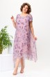 Платье 1-1332 розовый-1 Romanovich style
