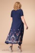 Платье 1-1332 синий Romanovich style