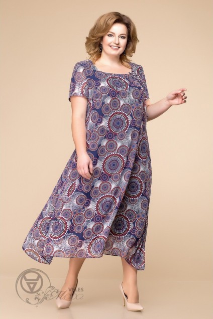 Платье 1-1332 салют Romanovich style