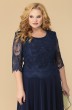 Платье 1-1347 синий-1 Romanovich style