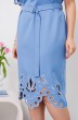 Платье 1-2370 голубой Romanovich style