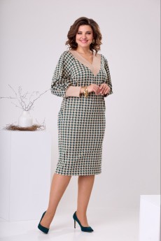 Платье 1-2450 бежевый Romanovich style