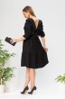 Платье 1-2497 чёрный Romanovich style