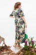 Платье 1-2509 зелёный Romanovich style
