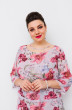 Платье 1-2544 розовый Romanovich style