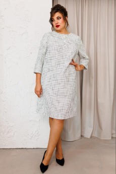 Платье 1-2589 белый Romanovich style