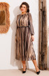 Платье  1-2607 полоска Romanovich style