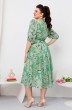 Платье 1-2635 зелёный Romanovich style