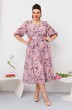 Платье 1-2635 розовый Romanovich style