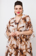 Платье 1-2643 коричневый Romanovich style