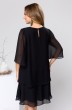 Платье 1-2648 чёрный Romanovich style