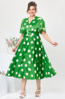 Платье 1-2649 зелёный Romanovich style