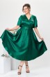Платье 1-2649 изумрудный Romanovich style
