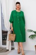 Платье 1-2650 зеленый Romanovich style