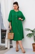 Платье 1-2650 зеленый Romanovich style