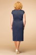 Платье 1-916 темно-синий Romanovich style