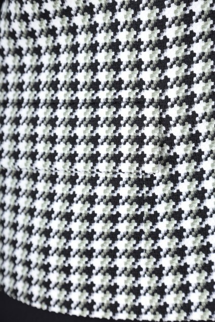 Костюм с платьем 3-2308 черный + белый Romanovich style