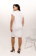 Платье 0048-ХЛ4 белый Romgil