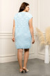 Платье 0048-ХЛ4 бледно-голубой Romgil